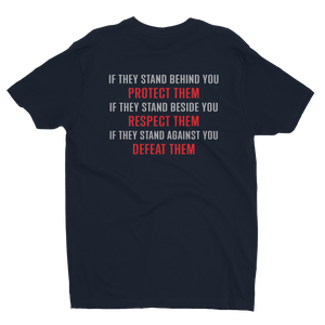 Mens/Womens Defeat Them Custom T-shirt