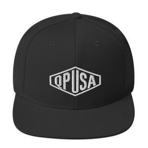 Mens/Womens QPUSA Logo Snapback Hat